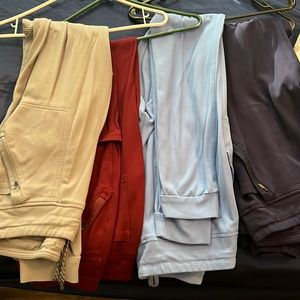 4 pair of Medium Tall joggers from Jaanuu.